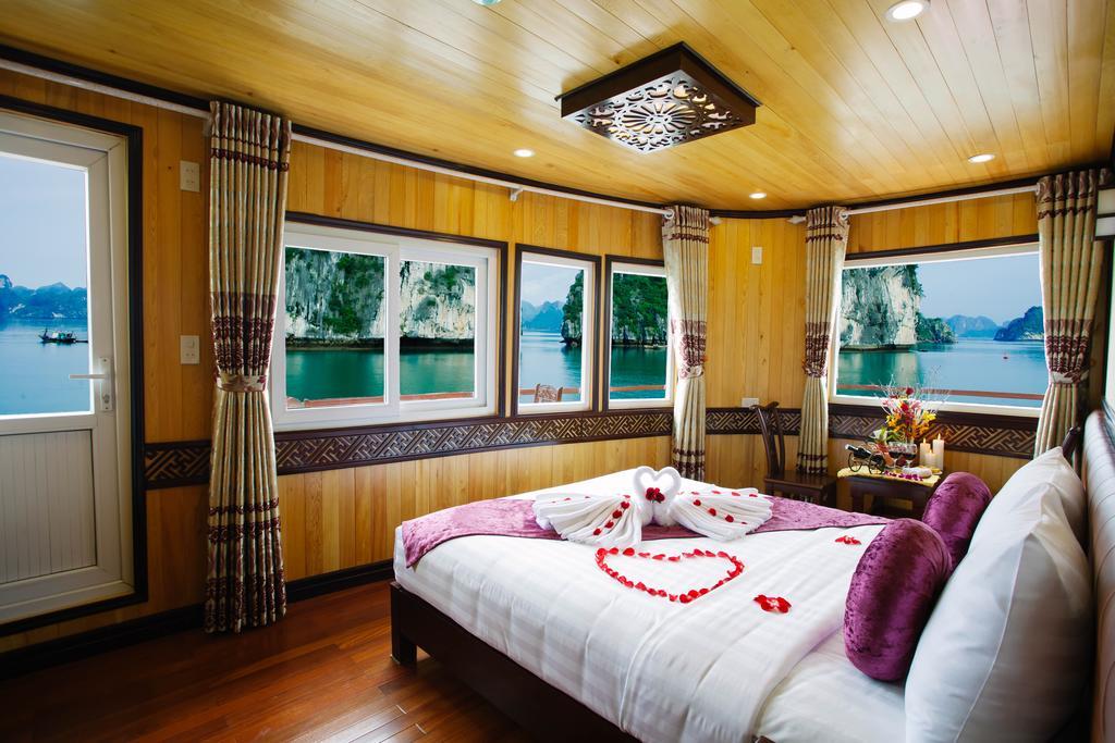 Cristina Diamond Cruise Hotel Hạ Long-öböl Szoba fotó