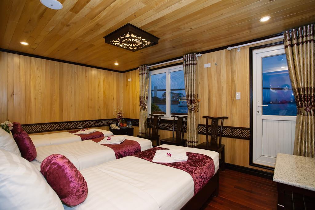 Cristina Diamond Cruise Hotel Hạ Long-öböl Szoba fotó