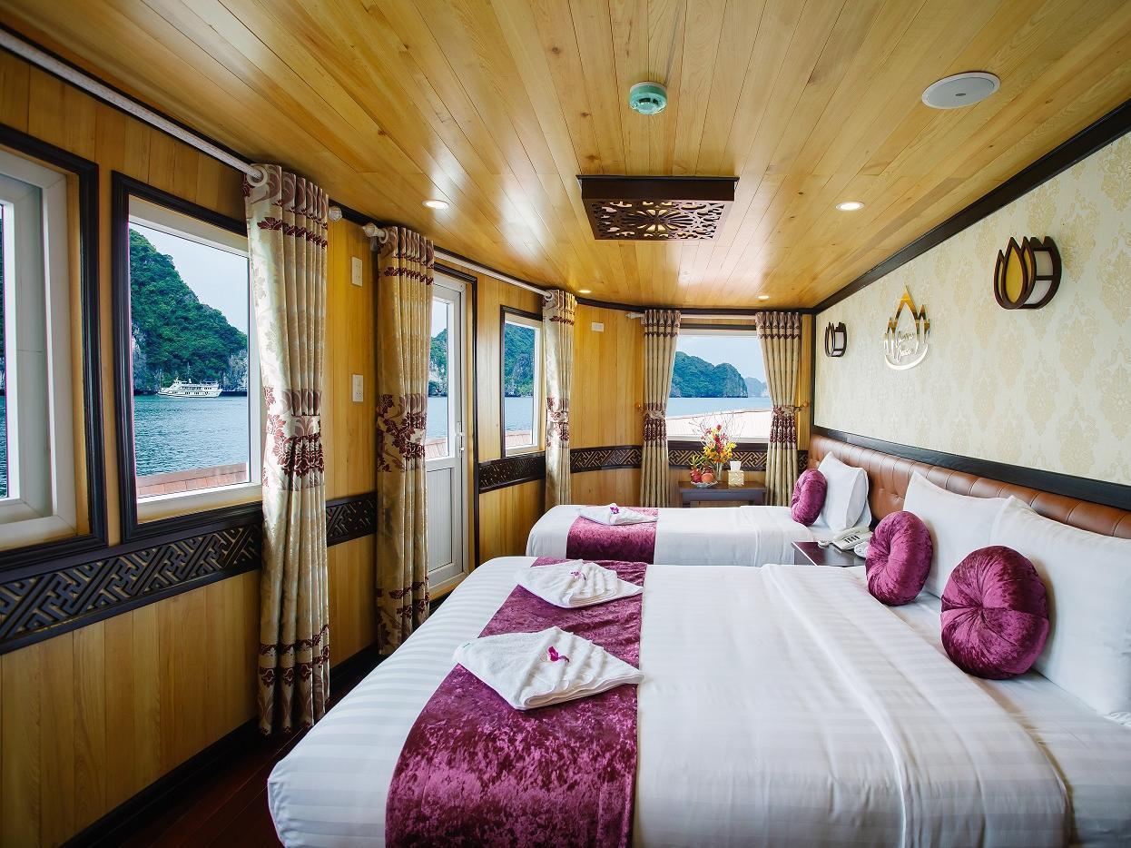 Cristina Diamond Cruise Hotel Hạ Long-öböl Kültér fotó
