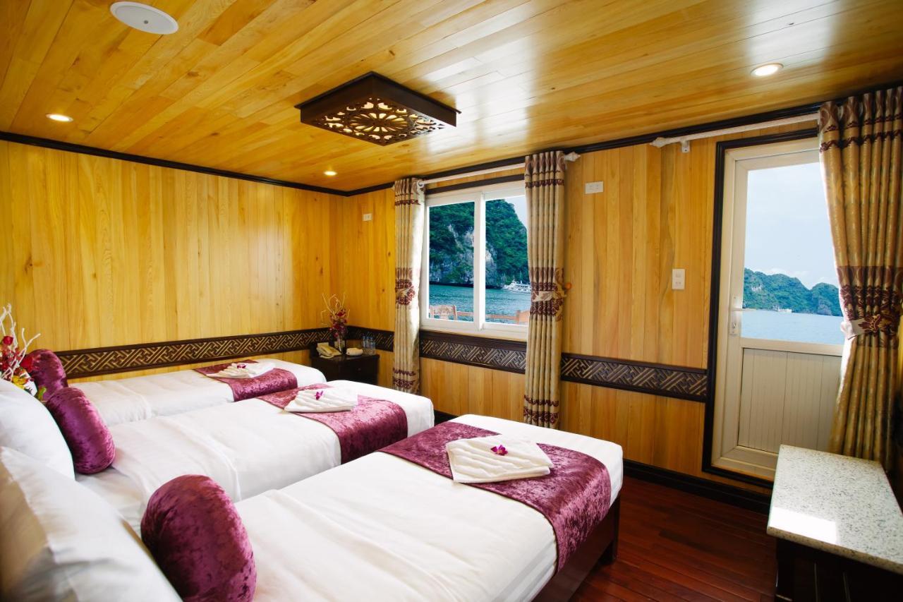 Cristina Diamond Cruise Hotel Hạ Long-öböl Kültér fotó