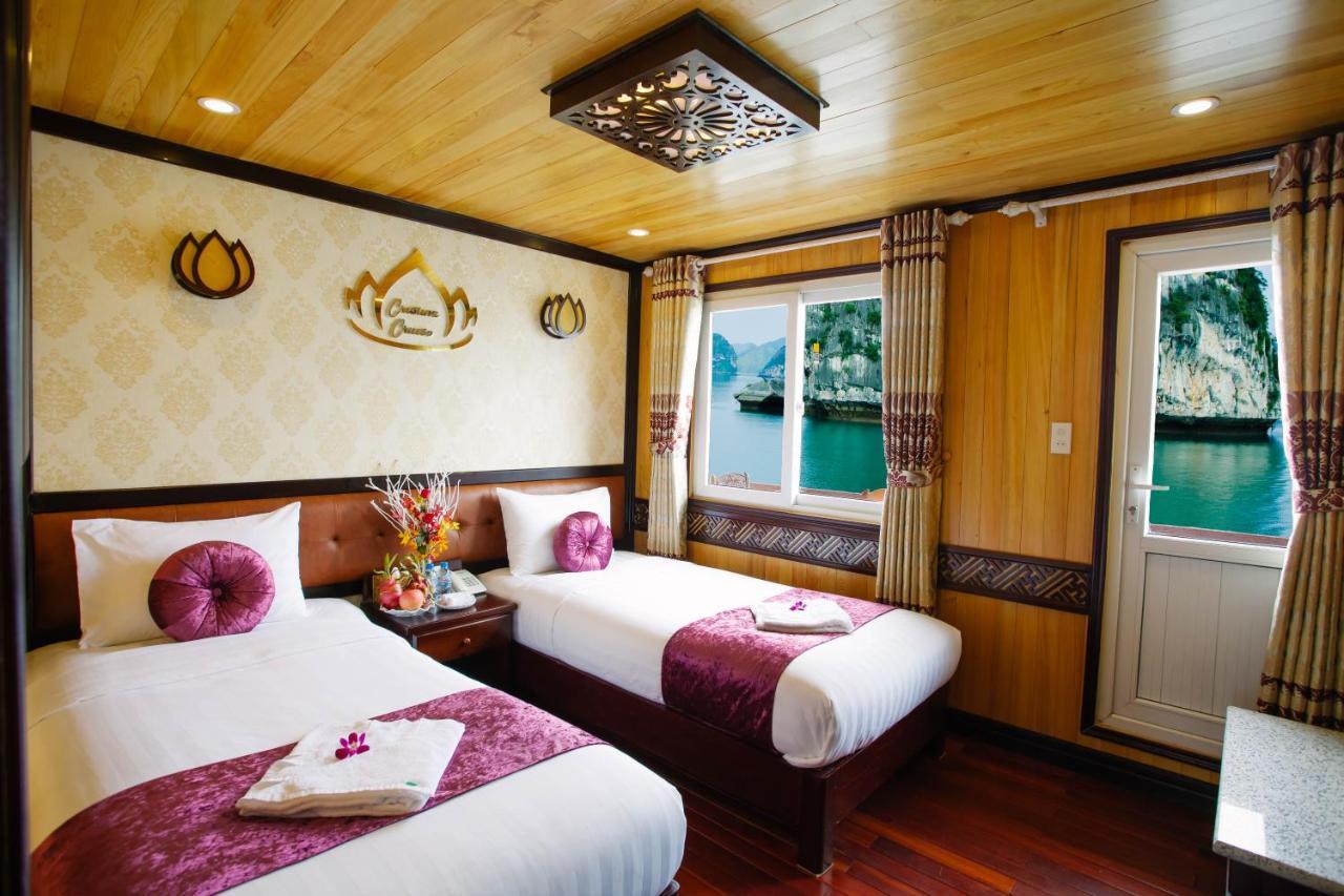 Cristina Diamond Cruise Hotel Hạ Long-öböl Kültér fotó